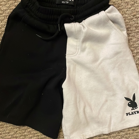 Playboy tracksuit, shorts and a sweater, size small - Picture 2 of 3